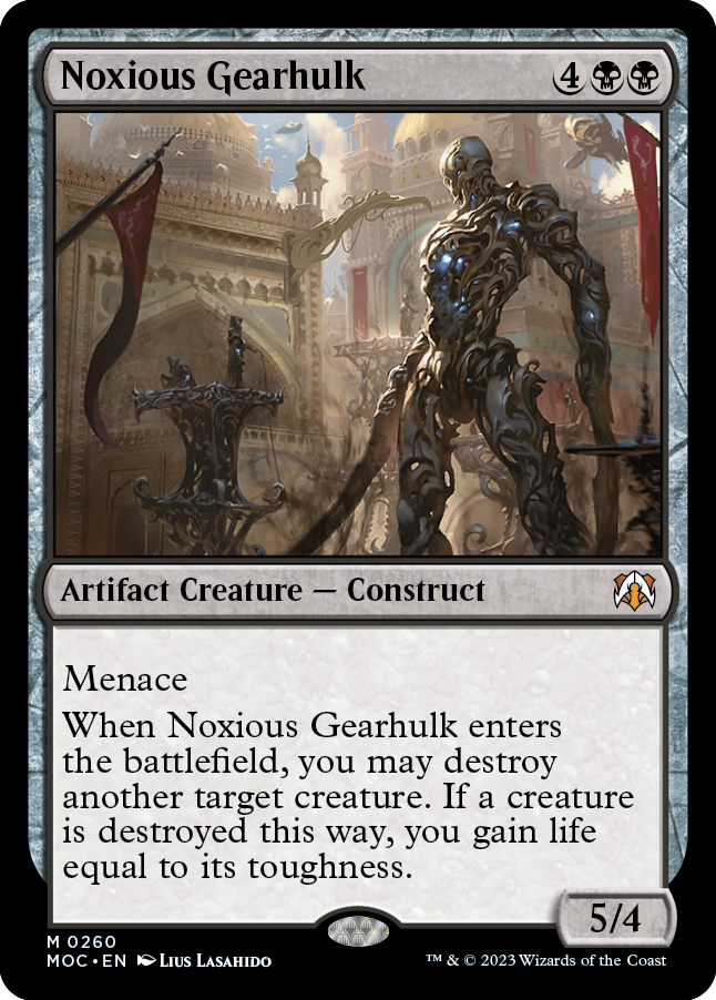 Noxious Gearhulk [March of the Machine Commander] | Good Games Adelaide SA