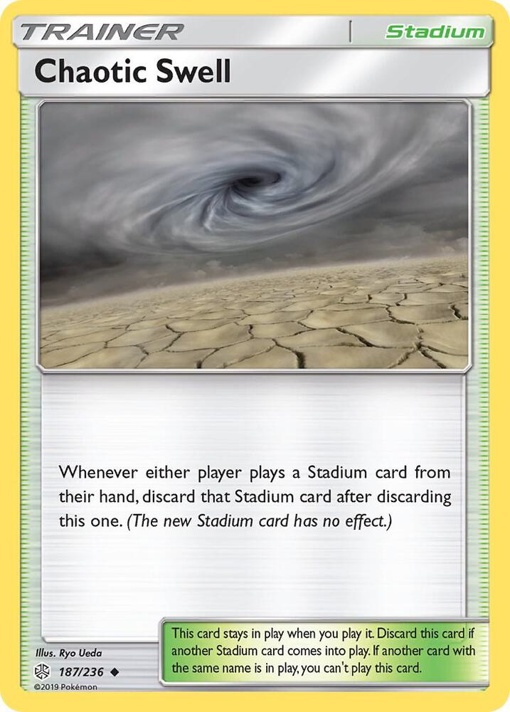 Chaotic Swell 187/236 (SM - Cosmic Eclipse)  | Good Games Adelaide SA