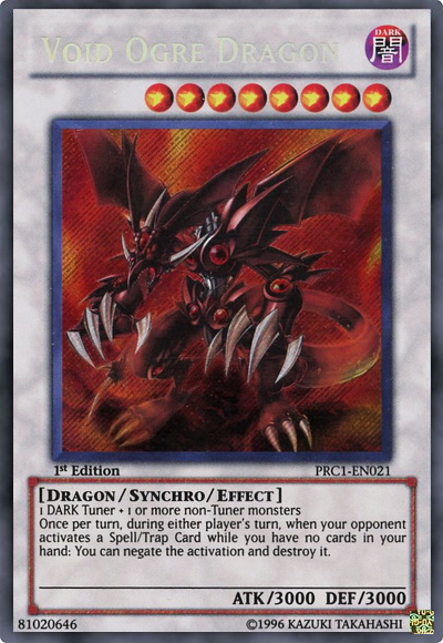 Void Ogre Dragon [PRC1-EN021] Secret Rare | Good Games Adelaide SA