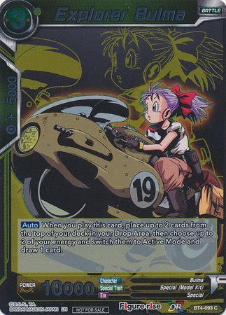 Explorer Bulma (Event Pack 3 - 2019) (BT4-093_PR) [Promotion Cards] | Good Games Adelaide SA
