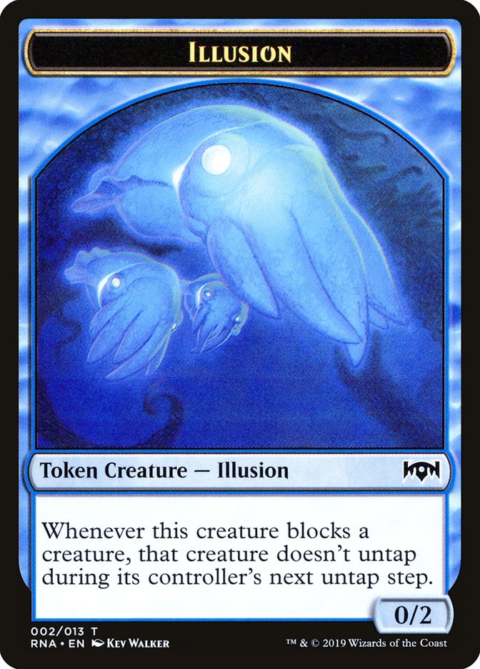Illusion Token [Ravnica Allegiance Tokens] | Good Games Adelaide SA
