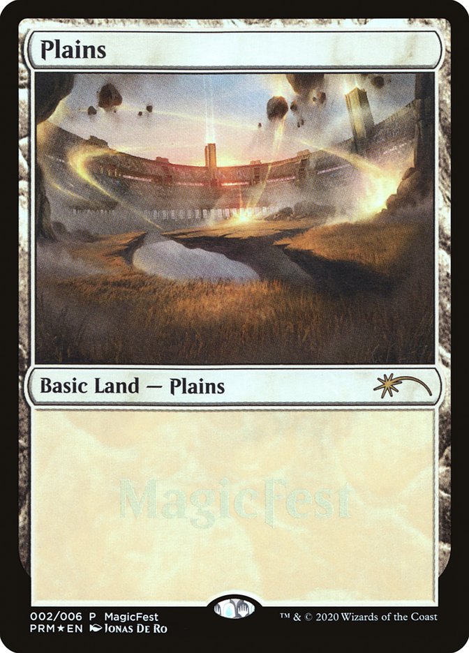 Plains (2020) [MagicFest Cards] | Good Games Adelaide SA