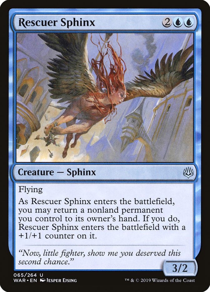 Rescuer Sphinx [War of the Spark] | Good Games Adelaide SA