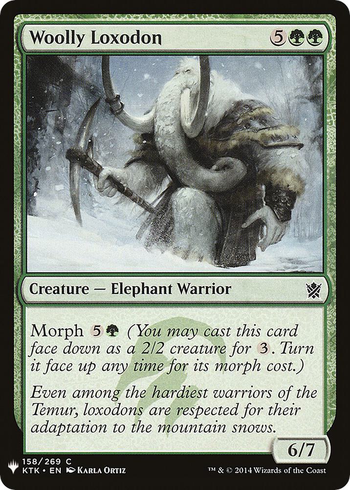 Woolly Loxodon 158 (The List Reprints)  | Good Games Adelaide SA