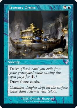 Treasure Cruise 319 (Time Spiral: Remastered)  - Foil | Good Games Adelaide SA