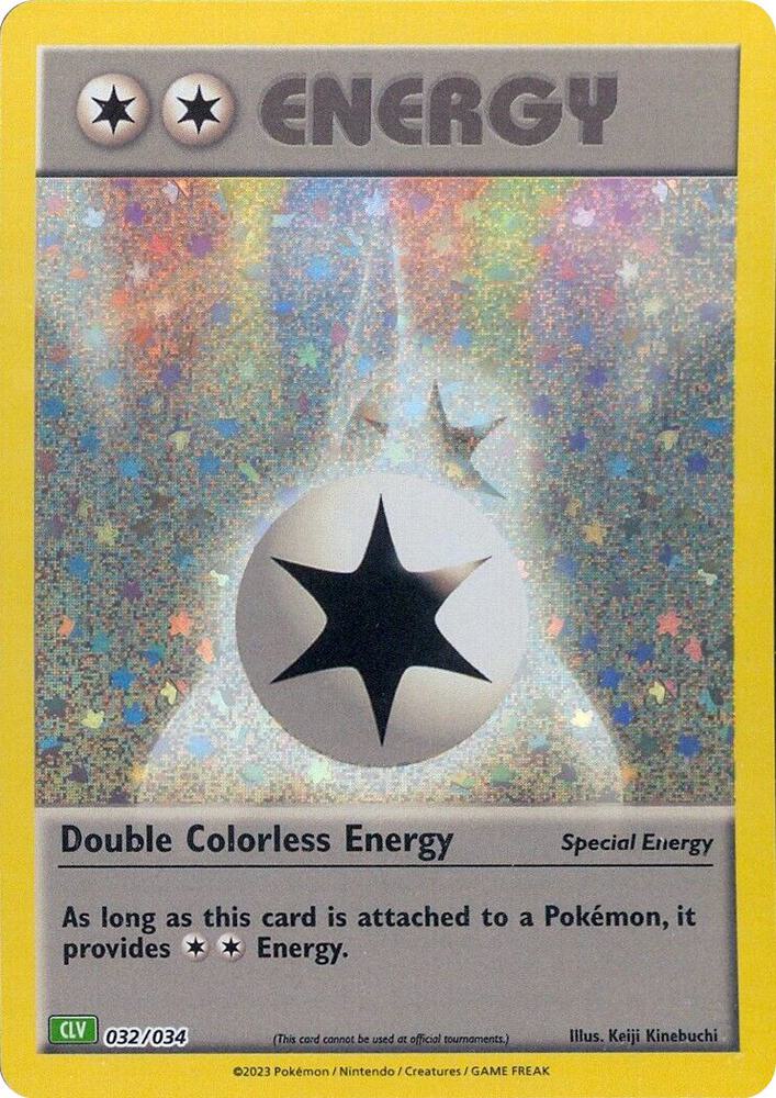 Double Colorless Energy CLV 032/034 (Trading Card Game Classic)  - Holofoil | Good Games Adelaide SA