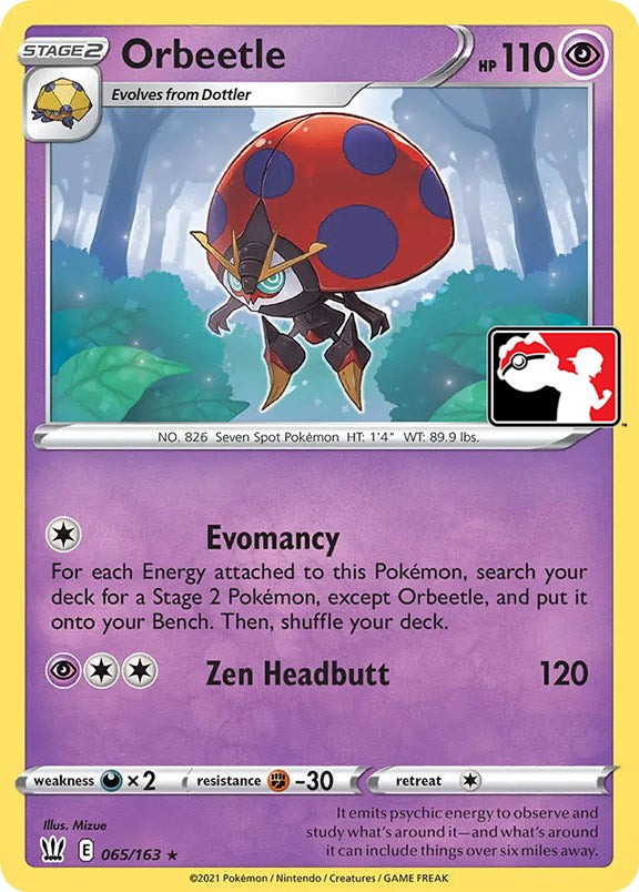 Orbeetle (065/163) [Prize Pack Series One] | Good Games Adelaide SA