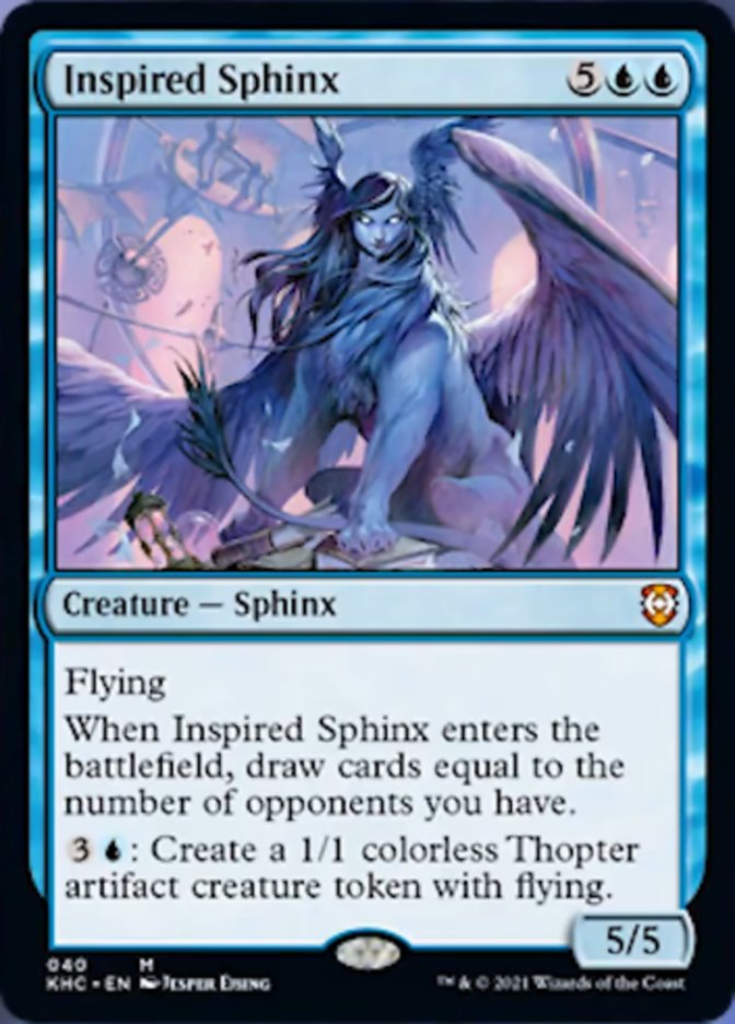 Inspired Sphinx [Kaldheim Commander] | Good Games Adelaide SA