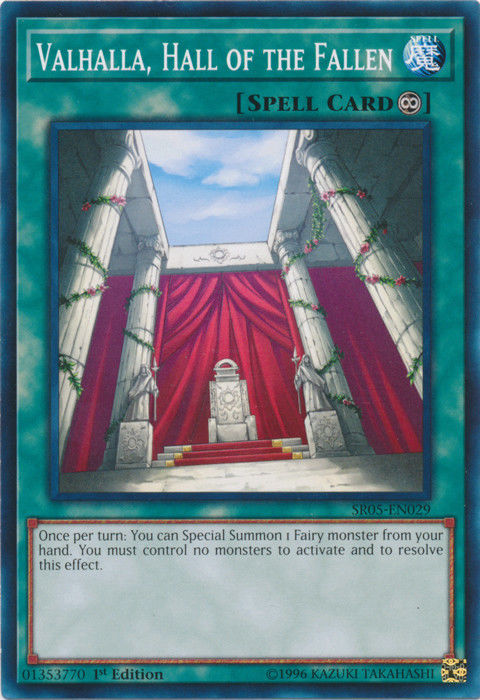 Valhalla, Hall of the Fallen [SR05-EN029] Common | Good Games Adelaide SA