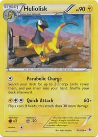 Heliolisk 37 106 XY Flashfire 037/106 (Deck Exclusives)  - Holofoil | Good Games Adelaide SA