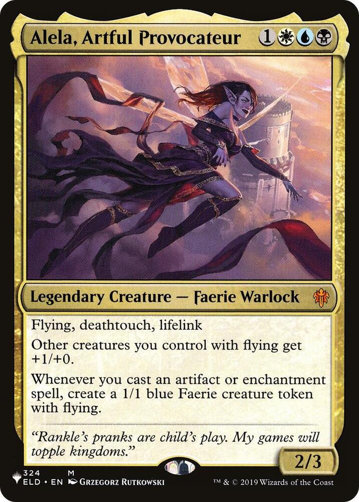 Alela Artful Provocateur 324/269 (The List Reprints)  | Good Games Adelaide SA