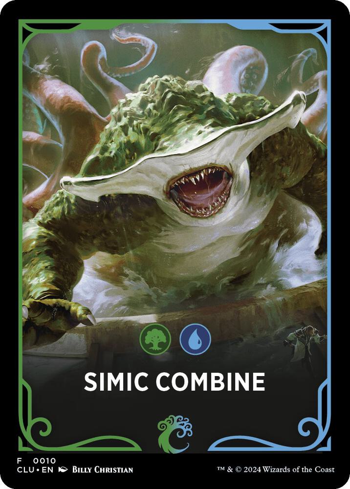 Simic Combine Theme Card 10 (Ravnica: Clue Edition)  | Good Games Adelaide SA
