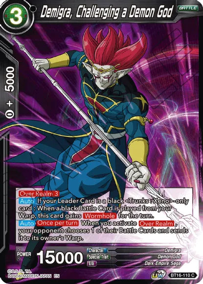 Demigra, Challenging a Demon God [BT16-110] | Good Games Adelaide SA
