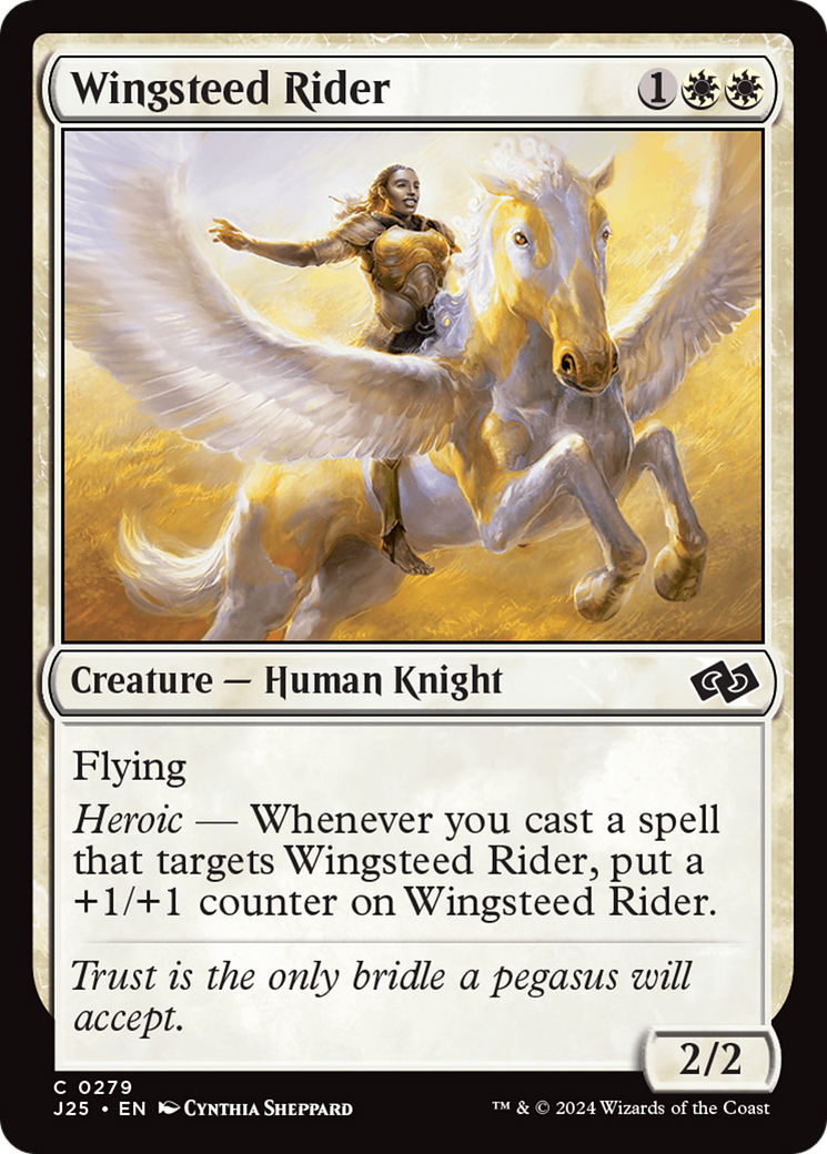 Wingsteed Rider [Foundations Jumpstart] | Good Games Adelaide SA