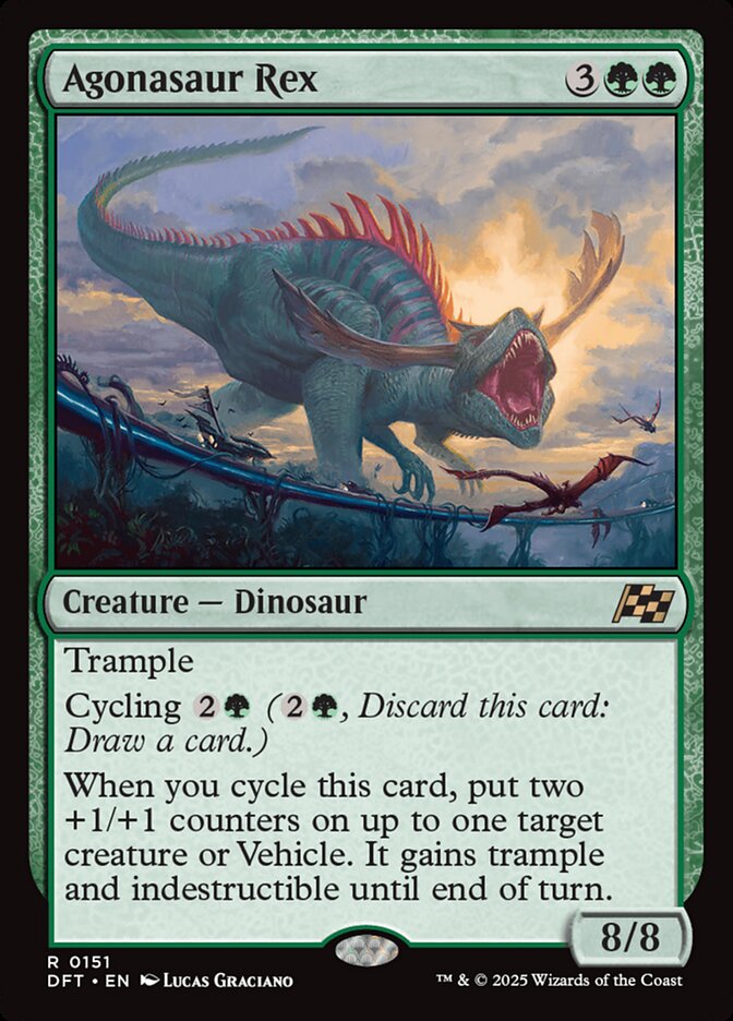 Agonasaur Rex 151 (Aetherdrift)  - Foil | Good Games Adelaide SA