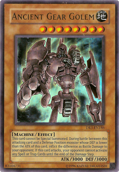 Ancient Gear Golem [DR3-EN186] Ultra Rare | Good Games Adelaide SA