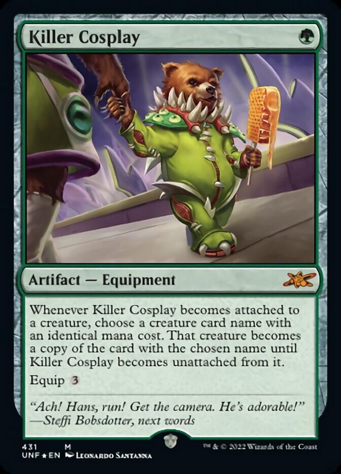 Killer Cosplay (Galaxy Foil) [Unfinity] | Good Games Adelaide SA