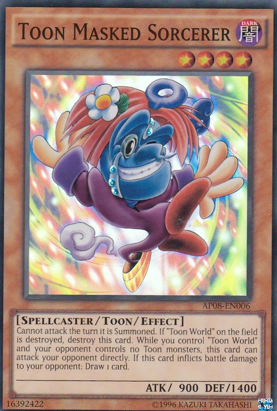 Toon Masked Sorcerer [AP08-EN006] Super Rare | Good Games Adelaide SA