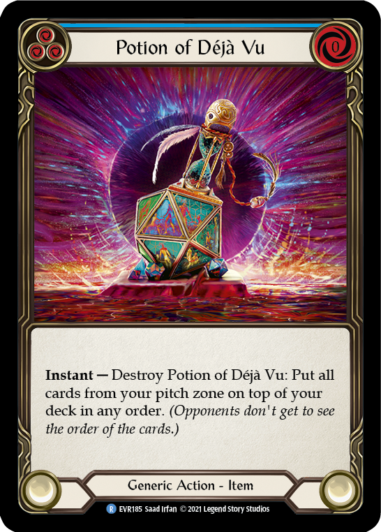 Potion of Deja Vu [EVR185] (Everfest)  1st Edition Cold Foil | Good Games Adelaide SA