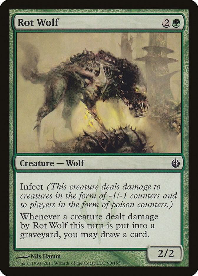 Rot Wolf 90 (Mirrodin Besieged)  | Good Games Adelaide SA