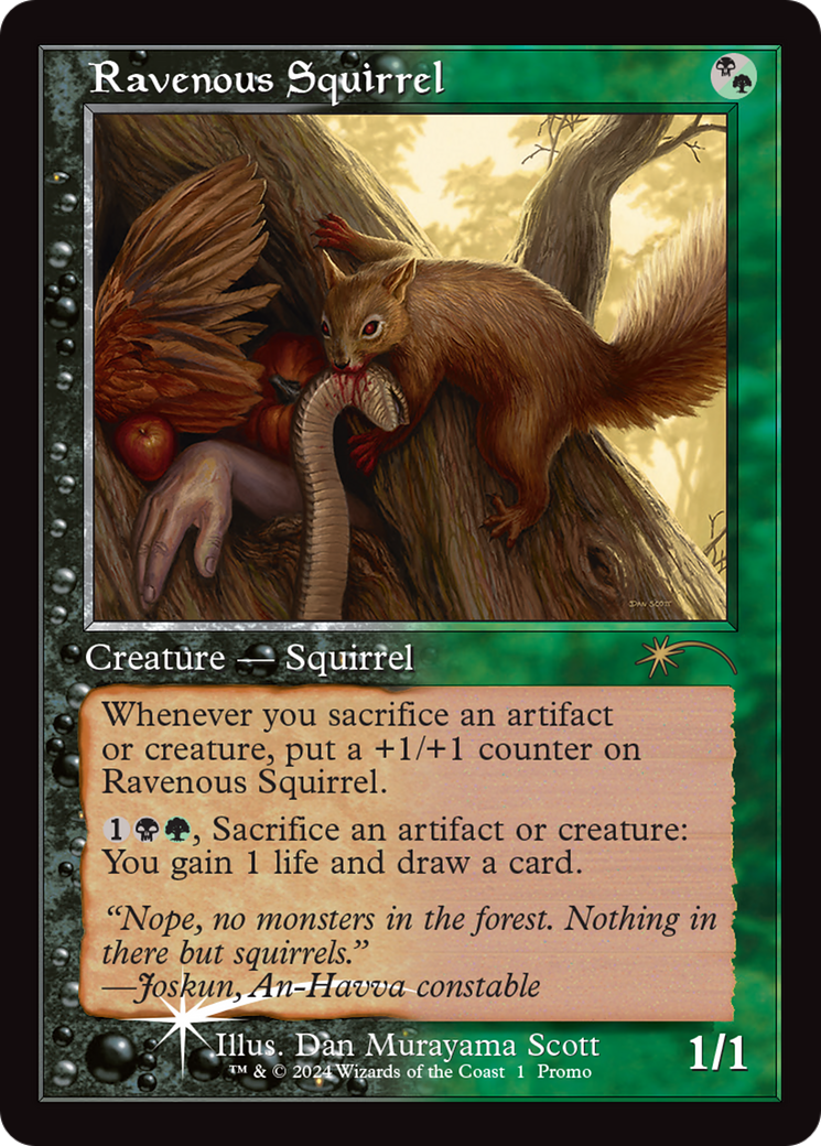 Ravenous Squirrel (Open House) [Wizards Play Network 2024] | Good Games Adelaide SA