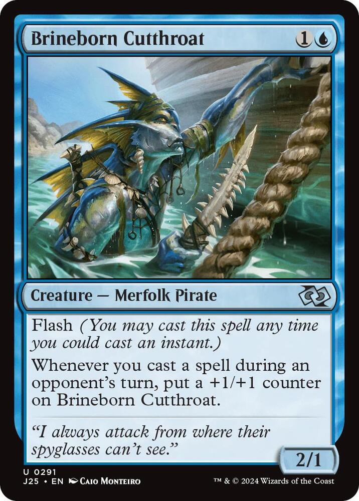Brineborn Cutthroat 291 (Foundations Jumpstart)  | Good Games Adelaide SA