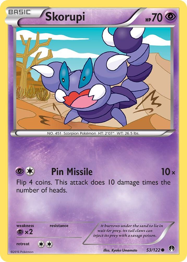 Skorupi 53/122 (XY - BREAKpoint)  | Good Games Adelaide SA