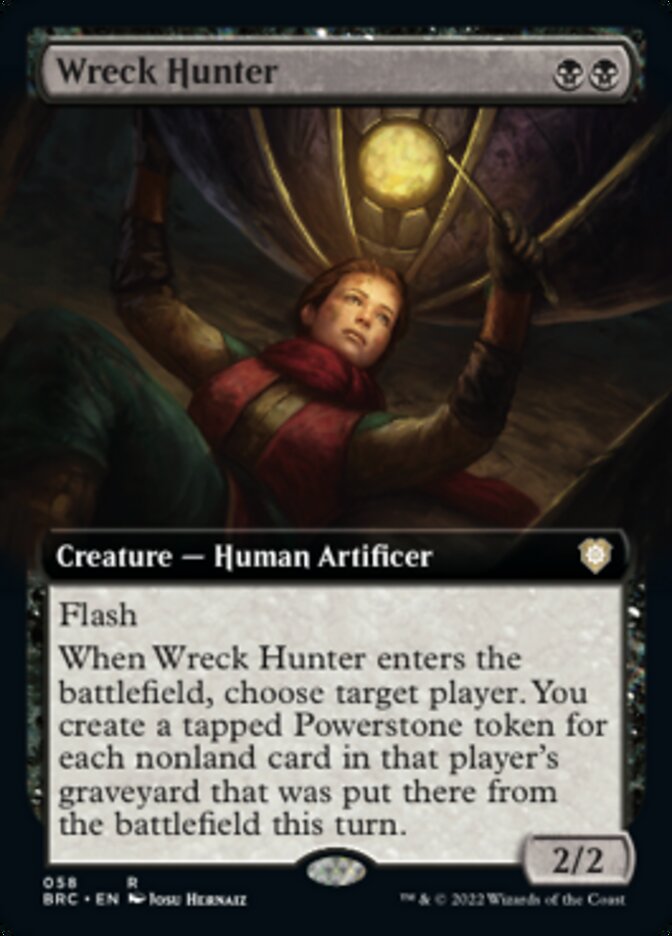 Wreck Hunter (Extended Art) [The Brothers' War Commander] | Good Games Adelaide SA