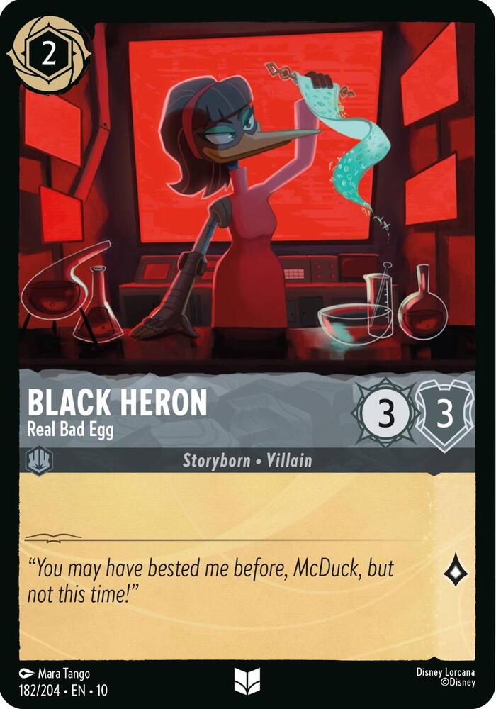 Black Heron Real Bad Egg 182/204 (Whispers in the Well)  | Good Games Adelaide SA