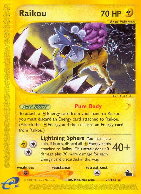 Raikou 028/144 (Skyridge)  | Good Games Adelaide SA