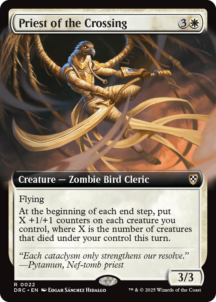 Priest of the Crossing (Extended Art) [Aetherdrift Commander] | Good Games Adelaide SA