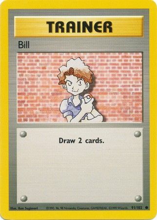 Bill (91/102) [Base Set Unlimited] | Good Games Adelaide SA