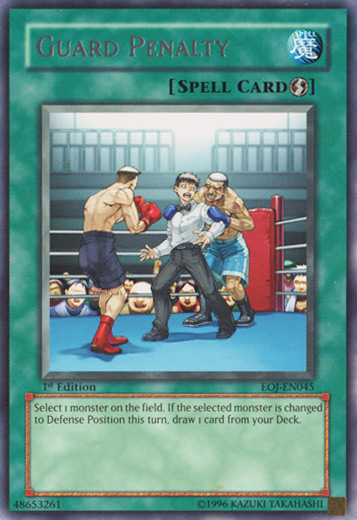 Guard Penalty [EOJ-EN045] Rare | Good Games Adelaide SA