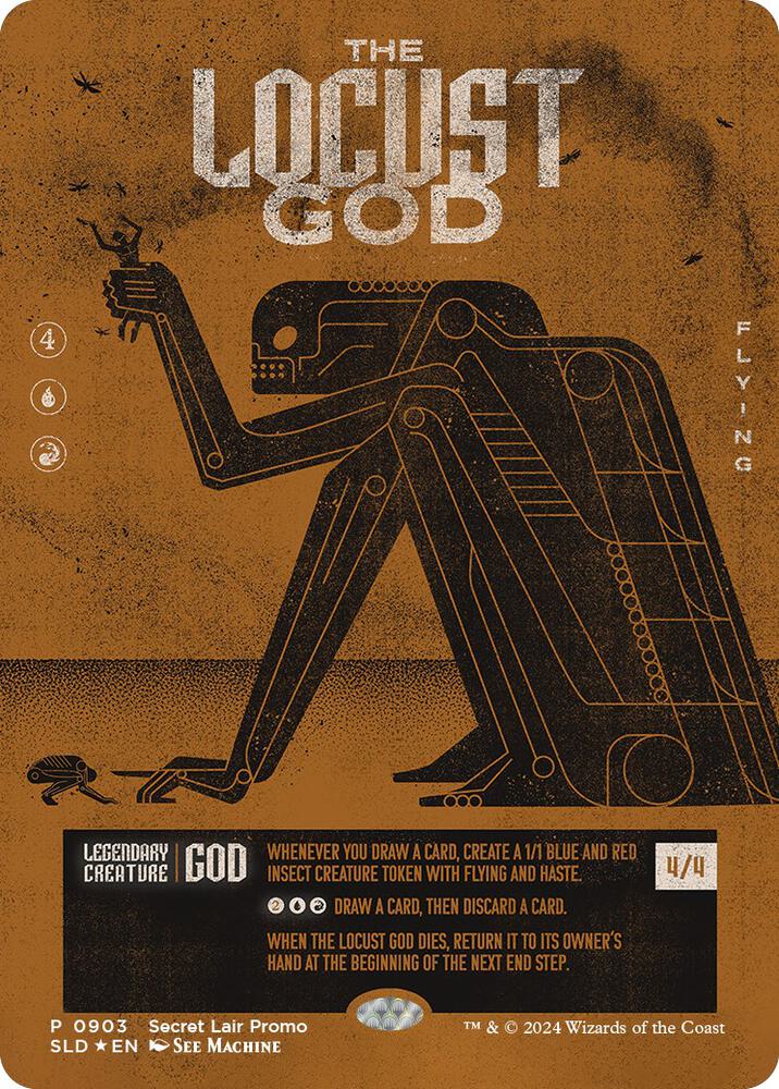 The Locust God 903 (Secret Lair Drop Series)  - Foil | Good Games Adelaide SA