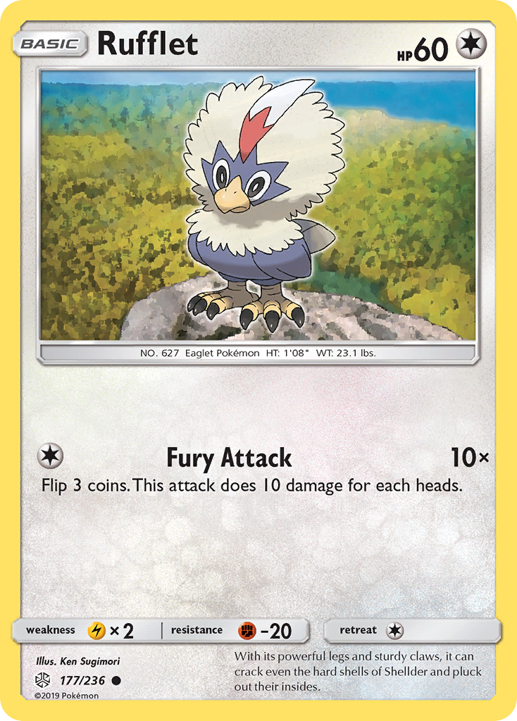 Rufflet (177/236) [Sun & Moon: Cosmic Eclipse] | Good Games Adelaide SA
