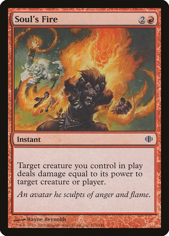 Soul's Fire [Shards of Alara] | Good Games Adelaide SA