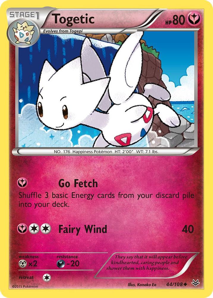 Togetic 44/108 (XY - Roaring Skies)  | Good Games Adelaide SA