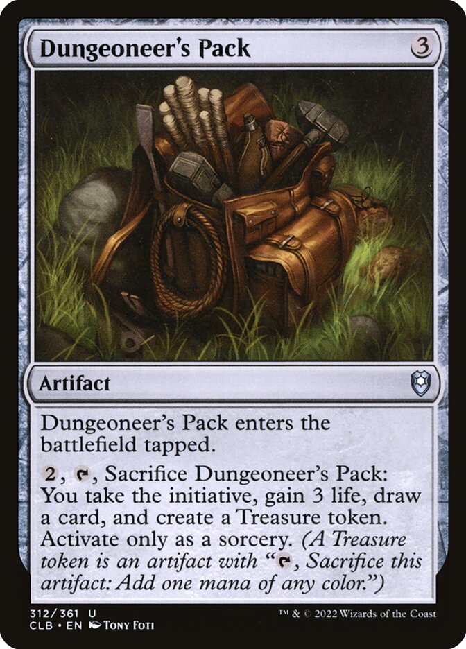 Dungeoneer's Pack 312 (Commander Legends: Battle for Baldur's Gate)  - Foil | Good Games Adelaide SA