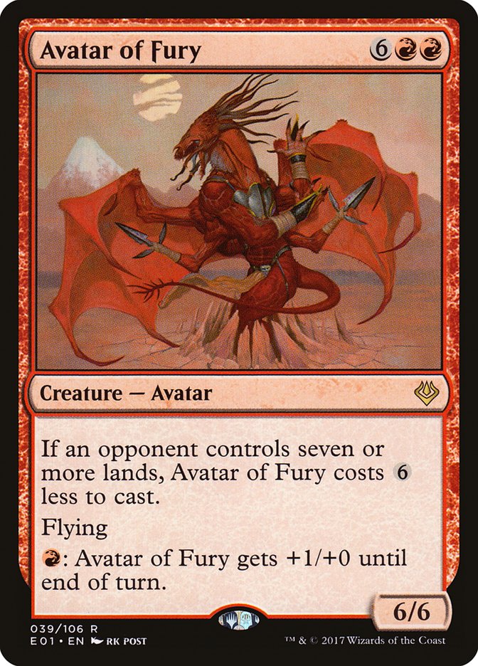 Avatar of Fury [Archenemy: Nicol Bolas] | Good Games Adelaide SA