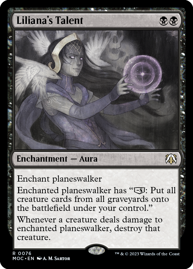 Liliana's Talent [March of the Machine Commander] | Good Games Adelaide SA