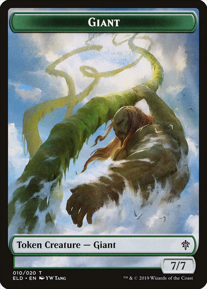 Giant [Throne of Eldraine Tokens] | Good Games Adelaide SA