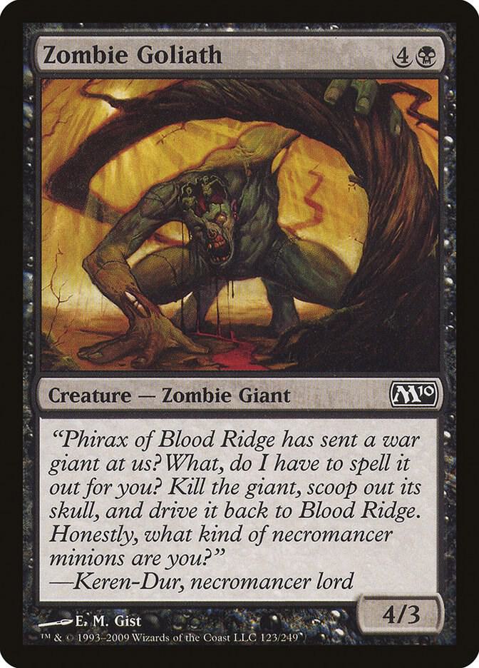 Zombie Goliath 123/249 (Magic 2010 (M10))  | Good Games Adelaide SA