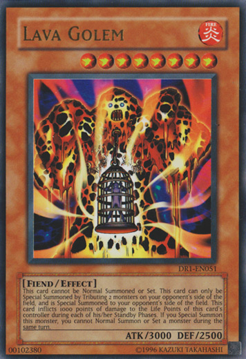 Lava Golem [DR1-EN051] Ultra Rare | Good Games Adelaide SA