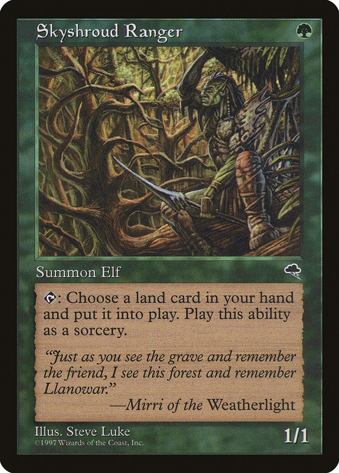 Skyshroud Ranger [Tempest] | Good Games Adelaide SA