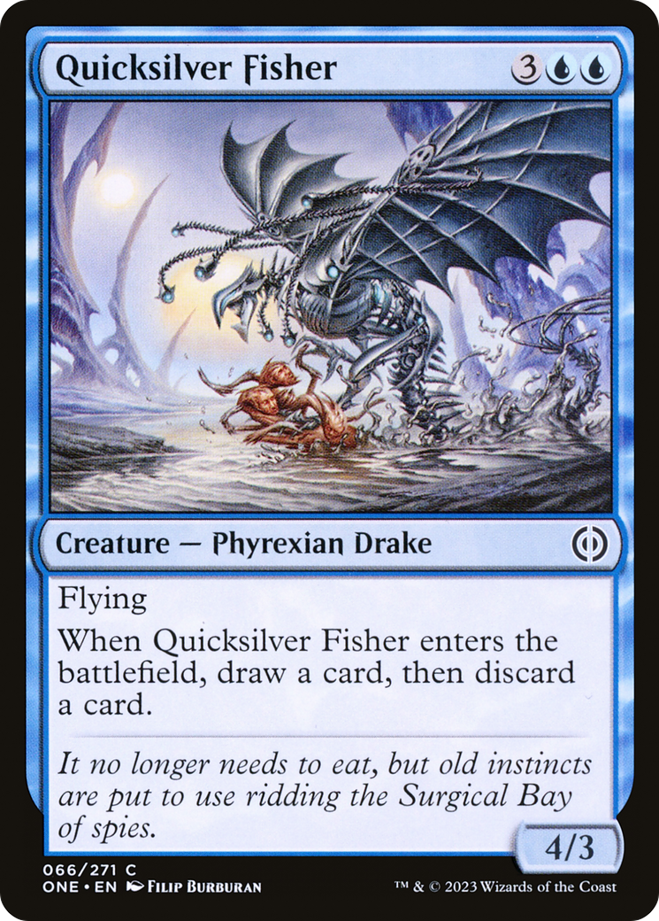 Quicksilver Fisher [Phyrexia: All Will Be One] | Good Games Adelaide SA