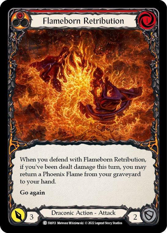 Flameborn Retribution [FAI013] (Uprising Fai Blitz Deck) | Good Games Adelaide SA
