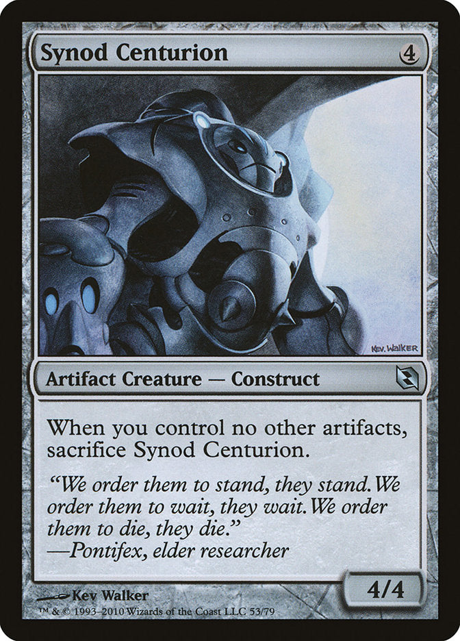 Synod Centurion 53 (Duel Decks: Elspeth vs. Tezzeret)  | Good Games Adelaide SA