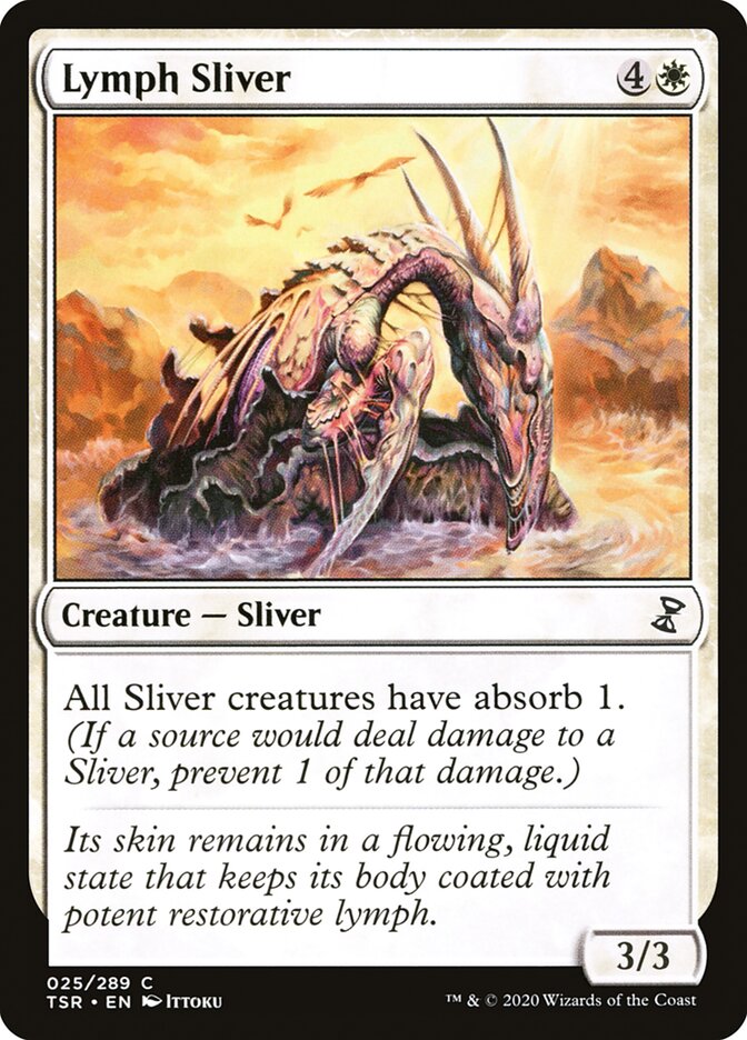 Lymph Sliver 25 (Time Spiral: Remastered)  - Foil | Good Games Adelaide SA