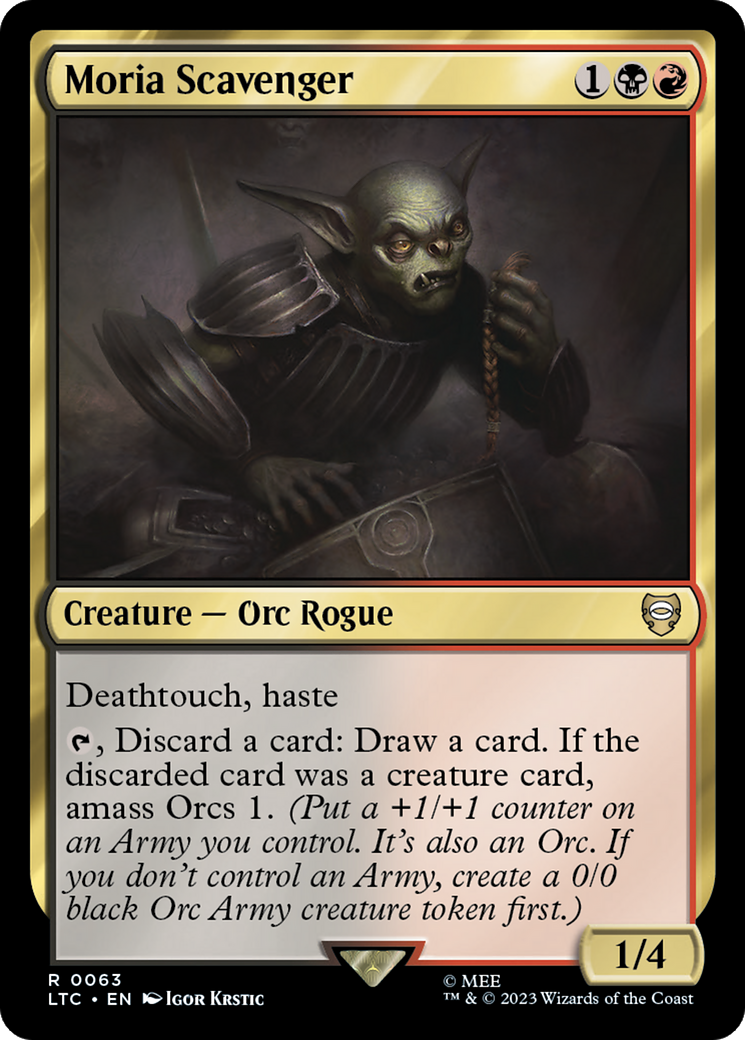 Moria Scavenger [The Lord of the Rings: Tales of Middle-Earth Commander] | Good Games Adelaide SA