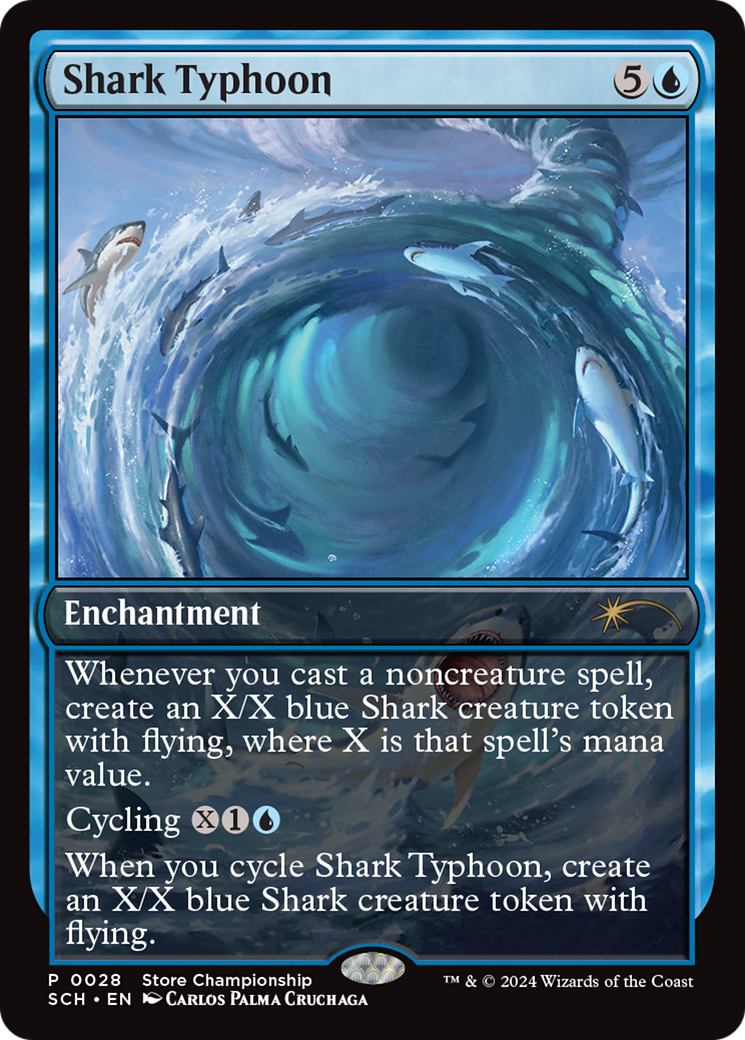 Shark Typhoon (Store Championship) [Bloomburrow Promos] | Good Games Adelaide SA